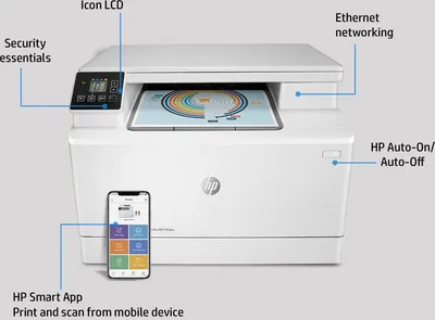 HP LaserJet Pro M182n 7KW54A Print Copy Scan Colour
