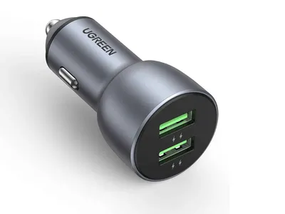 Car charger UGREEN Charger 2 x USB-A Fast Charging BL 10144 36W