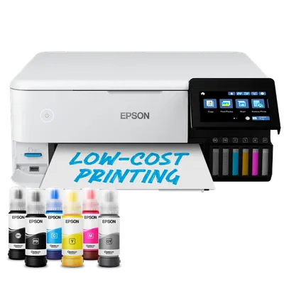 Epson EcoTank L8160 A4+ 6 Coulors WiFi Multifuncional Printer with CD DVD Print