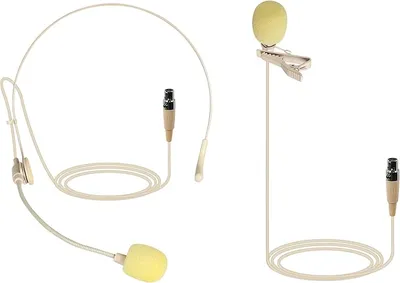 Headset microphone Phenyx Pro 2HM-BGE with 3-pin XLR jack