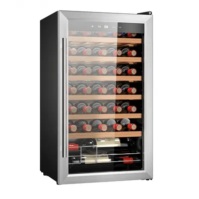 Refrigerator Cecotec Bolero GrandSommelier 34030 Inox Compressor