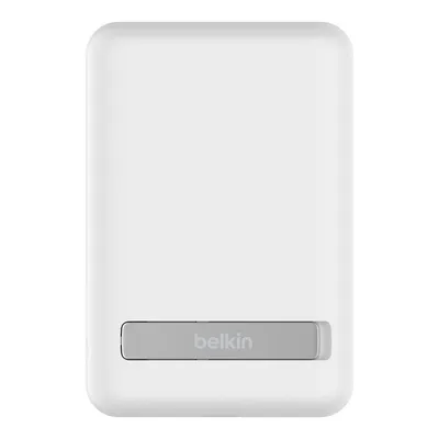 Power bank Belkin 5K Qi2 MagSafe Compatible with Kickstand BPD004BTWT
