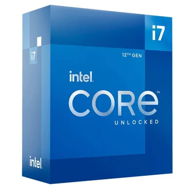 Processor Intel Core i7 12700K Threads 20 5.00GHz PWR: 190W