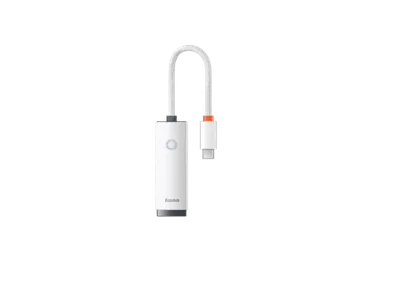 Adapter Baseus Lite Series Ethernet Adapter Type-C to RJ45 LAN PORT 100MBPS WKQX000202