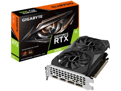Graphics card Gigabyte RTX3050 WINDFORCE OC V2 GDDR6 GV-N3050WF2OCV2-6GD