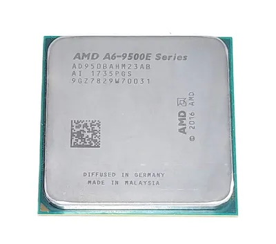 AMD A6-9500E AM4 Processor with GPU