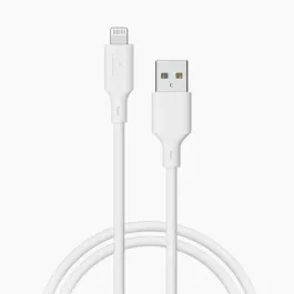 Charging cord Powerology USB-A to Lightning Cable 1. 4ft P12BLWH