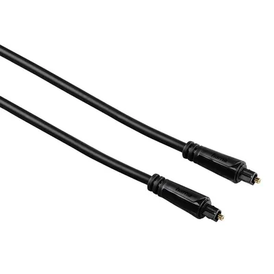 Optical ODT plug cable with gold-plated connector 122258 Hama