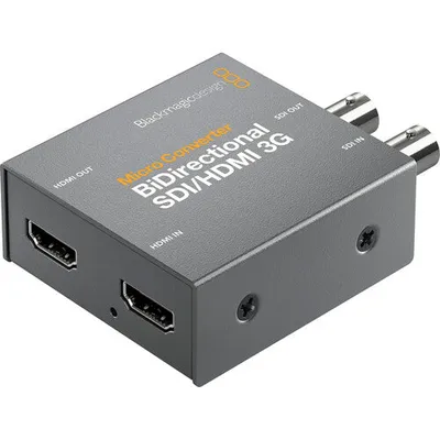 Bidirectional SDI HDMI 3G converter with power supply Blackmagic Design Micro Converter