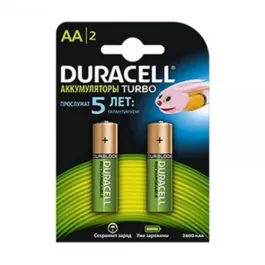 Battery Duracell Recharge 2A Kx4 2500 mAh