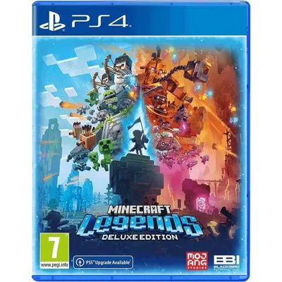 PlayStation 4 Minecraft Legends Deluxe Edition