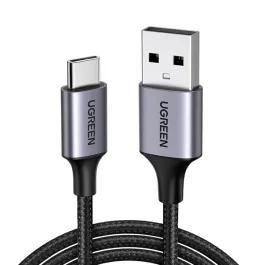 Cable UGREEN USBA 2.0 to USB-A to USB-C Nickel Plating Aluminum Braid 60126