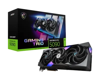 Graphics card MSI GeForce RTX 5090 GAMING TRIO GDDR7 OC