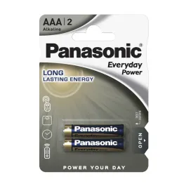 Batteries Panasonic LR03REE 2BR 24750 3010 AAAx2 Everyday