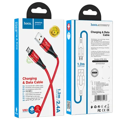 Charging cable Hoco Micro U93