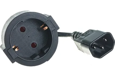 Gembird PC-SFC14M-01 C14 Schuko power cord 15cm power cable
